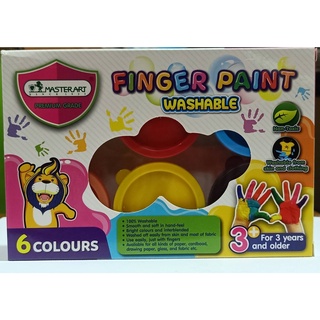 มาสเตอร์อาร์ต สีทามือ รุ่น 6 สี 35มล
