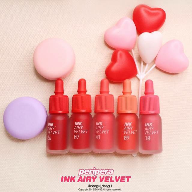 PERIPERA lip tint ink airy velvet