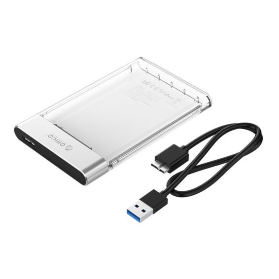 Orico กล่องใส่ แบบใส HDD 2.5นิ้ว USB 3.0 SATA BOX External Hard Drive รุ่น 2129U3