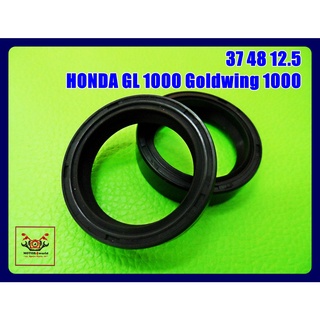 HONDA GL1000 GOLDWING 1000 year 1975-1979 FRONT SHOCK SEAL SET (1 PAIR) // ซีลโช๊คหน้า 37 48 12.5 (1 คู่) สินค้าคุณภาพดี