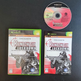 Rainbow Six Lockdown แผ่นแท้ XBOX JP แผ่นสภาพดี ใช้งานได้ปกติ