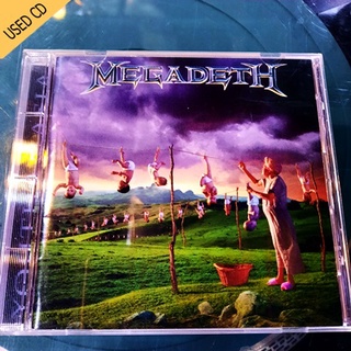 ซีดีเพลงสากล CD Megadeth - Youthnasia ( มือสอง สภาพดี A++ ) ผลิตปี 1994 Japan