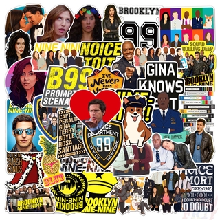 ❉ Brooklyn Nine-Nine - Classical TV Shows สติ๊กเกอร์ ❉ 50Pcs/Set DIY Fashion Luggage Laptop Skateboard Decals Doodle สติ๊กเกอร์