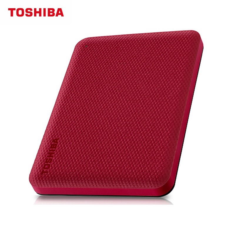 1 TB EXT HDD 2.5'' TOSHIBA CANVIO ADVANCE RED (HDTCA10AR3AA)(By Shopee  SuperTphone1234)