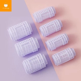 👏สีม่วงน่ารัก เพิ่มวอลลุ่ม หลอดดัดผม 👧🏻 แพ็ค 3/4 ชิ้น สองขนาด ม้วนผมหน้าม้า ลอนใหญ่ จัดแต่งทรงผม