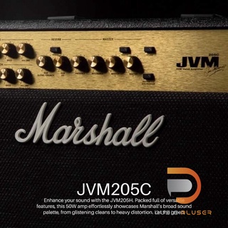 แอมป์กีต้าร์ Marshall JVM205C แอมป์ขนาด 50วัตต์ปรับแนวเสียงได้ 2-Channel Made in England พร้อมประกันศูนย์ 1ปีเต็ม