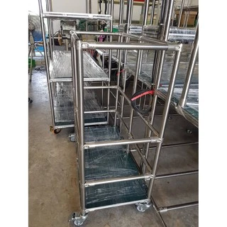 ข้อต่อเหล็กชุบนิกเกิ้ล nickel joint for pipe dia28 ข้อต่อสำหรับท่อขนาด 28มิล ข้อต่อ DIY ข้อต่อเหล็กสีเงิน