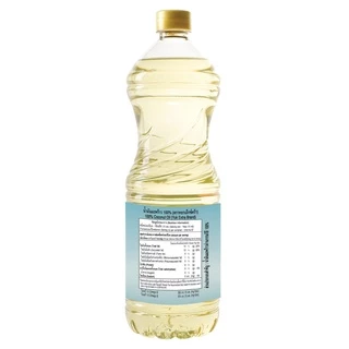 หยก เอ็กซ์ตร้า น้ำมันมะพร้าว 100% ชนิดขวด 1 ลิตร x 2 ขวด Yok Extra Coconut Oil 1 L x 2 Bottles