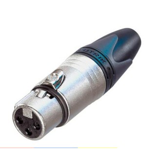 XLR Cannon ยี่ห้อ Neutrik ตัวเมีย หัวคอนเน็คเตอร์ NC3FXX ปลั๊กแจ็ค แจ็ค  คุณภาพ แคนนอน