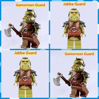 ของเล่นตัวต่อเลโก้ รูปตุ๊กตา Jabba Guard ขนาดเล็ก สําหรับเด็ก