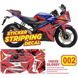 พร้อมส่ง สติกเกอร์รูปลอก ลายสไปเดอร์แมน ปลอดภัย สําหรับ Yamaha R15 V2 Old 2014-2017 Variation ARS03