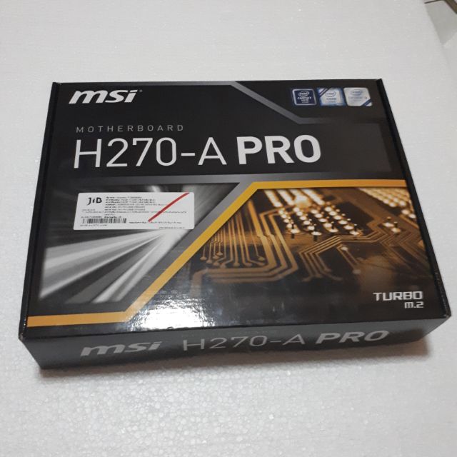 MAINBOARD (เมนบอร์ด) 1151 MSI H270-A PRO