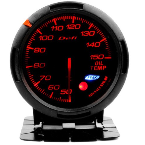 เกจวัดความร้อนน้ำมันเครื่อง defi 248st oil temp เกจวัดความร้อนน้ำมันเครื่อง เดินไฟ เดิน เซ็นเซอร์ ค่