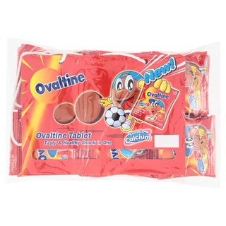 💥โปรสุดพิเศษ!!!💥 โอวัลติน อัดเม็ดรสมอลต์ช็อกโกแลต 12กรัม Ovaltine Malt Chocolate Flavoured Tablets 12g