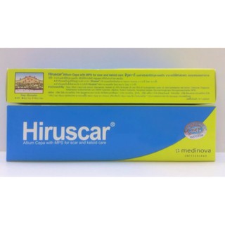 ฮีรูสการ์เจล 25 กรัม เจลลดรอยแผลเป็น Hiruscar gel x 1 หลอด