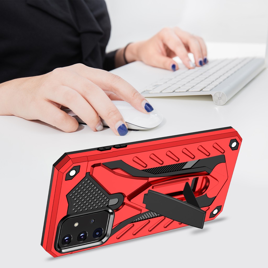 [ ส่งจากไทย ] Case Samsung galaxy A52 เคสหุ่นยนต์ Robot case เคสไฮบริด มีขาตั้ง เคสกันกระแทก Samsung