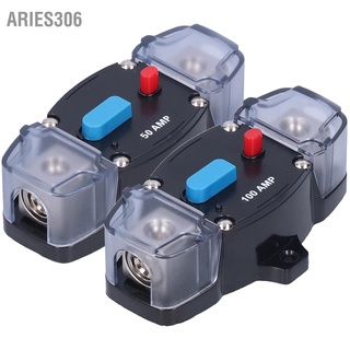 Aries306 เบรกเกอร์ฟิวส์รีเซ็ตอัตโนมัติ ป้องกันการโอเวอร์โหลด สําหรับเรือยอร์ช ระบบวิดีโอเสียง Rv