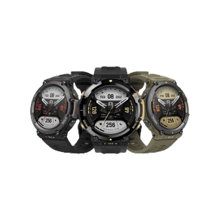 [โค้ด K7ZEP4N5 ลดเพิ่ม] Amazfit T-Rex 2 Smartwatch นาฬิกาอัจฉริยะ สมาร์ทวอช มี GPS ในตัว แบตอึด24 วัน กันน้ำ 100 เมตร ประกัน 1 ปี ผ่อน 0%