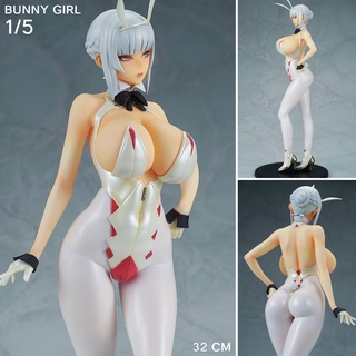 Figure ฟิกเกอร์ SkyTube Bunny Girl บันนี เกิร์ล Erika Izayoi Pearl เอริกะ อิซาโยอิ สีไข่มุก Tanned Ban Character Ban 1/5