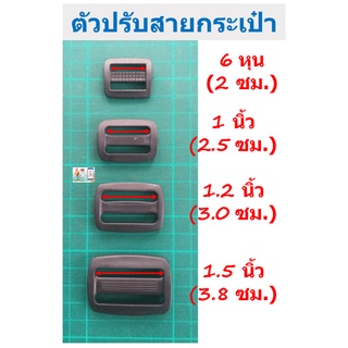 ⚡ ตัวเลื่อนตัวปรับสายกระเป๋าสีดำใช้วัสดุพลาสติอย่างดีใช้กับงานประเป๋า Craft DIY 💥 ขายปลีก ราคาส่ง ไม่แพง