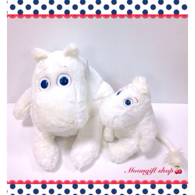 มูมิน ฮิปโปตากระดุม moomin