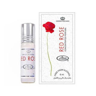 น้ำหอม Oil Perfume AL REHAB กลิ่น RED ROSE 6 ml.