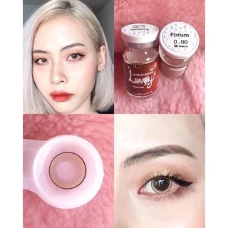 คอนแทคเลนส์ Forum Gray / Brown / Forum Easy (Lovelylens) ขนาดบิ๊กอาย 🌷 ตาฉ่ำ ตาหวาน แนว Dream + Oh Soul Bigeye ขายดีมาก