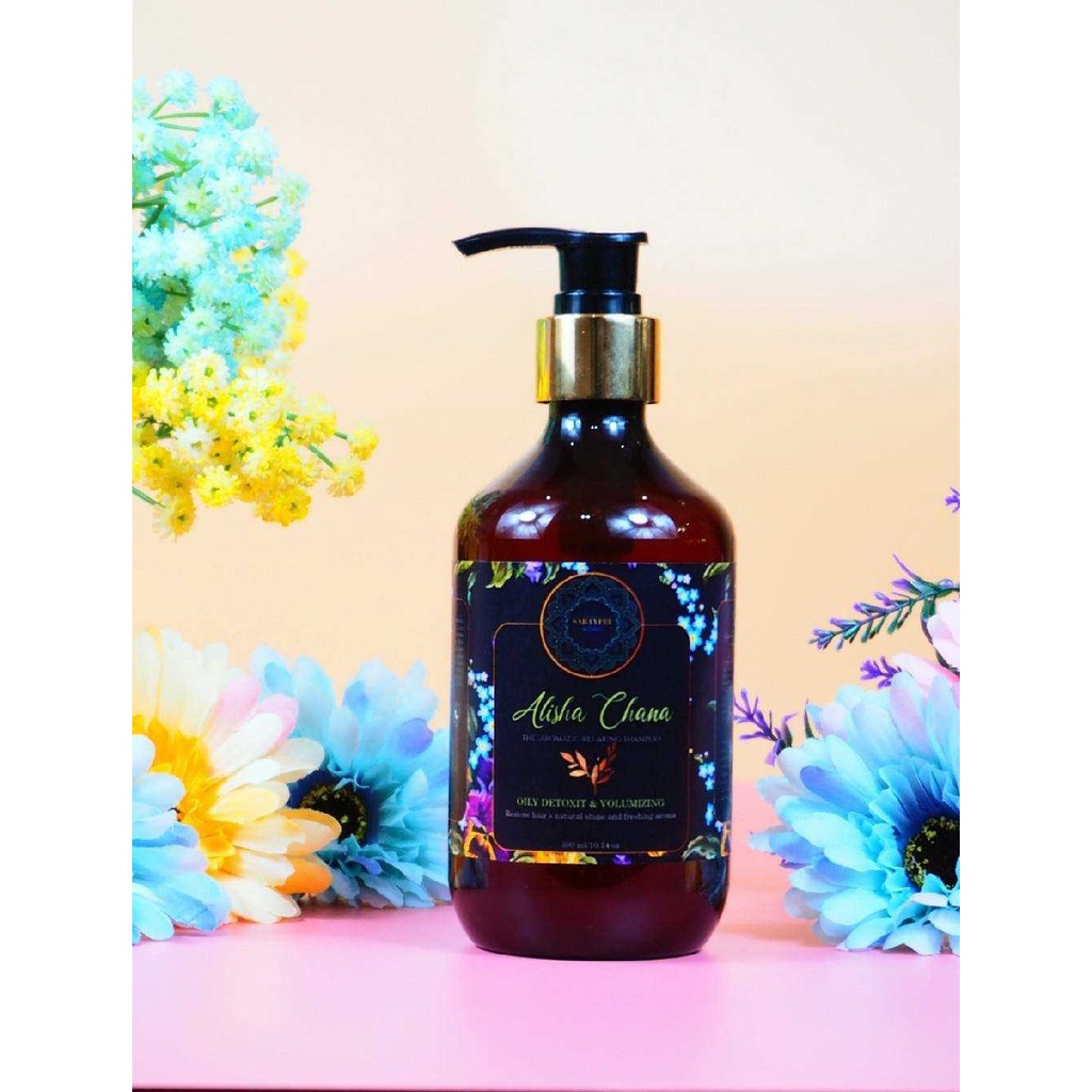 Black shadow herbal shampoo แชมพูลดผมร่วงผมบางหนังศีรษะล้านลดผมมันขจัด ...