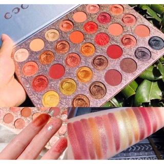 COCO VENUS พาเลทอายแชโดว์ 35สี เนื้อดินน้ำมัน สีสวย ติดทน กันน้ำ