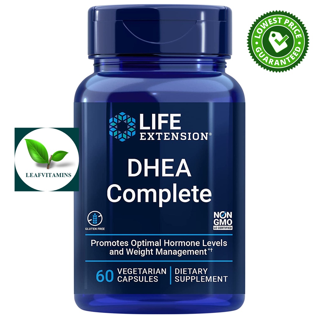 Life Extension DHEA Complete / 60 Vegetarian Capsules