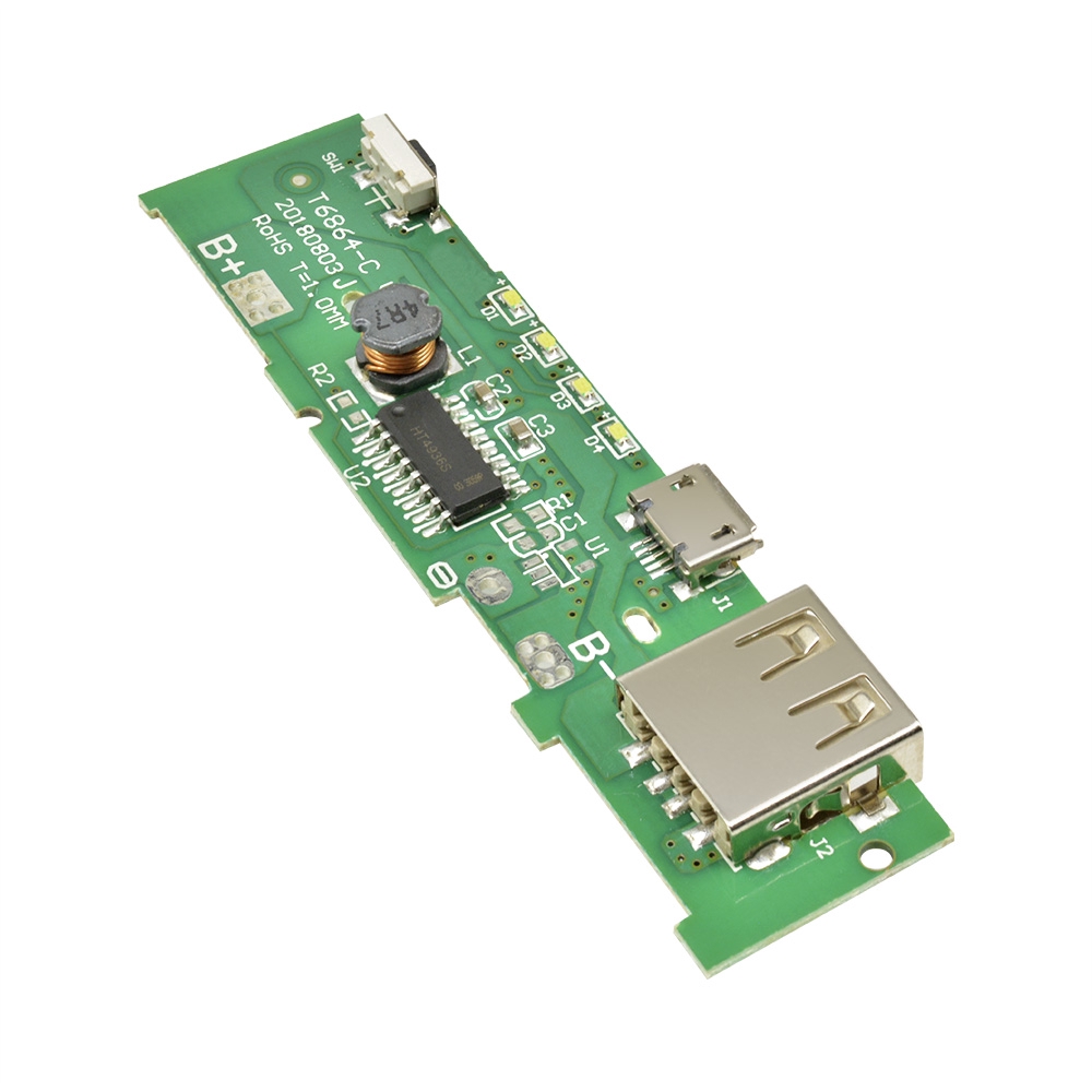 DIYMORE บอร์ดโมดูลพาวเวอร์แบงค์ PCB แบบ USB 5V 2A สำหรับชาตไฟ ราคา ถูกที่สุด ดีลบีเคเค แกลเลอรีภาพที่ 7