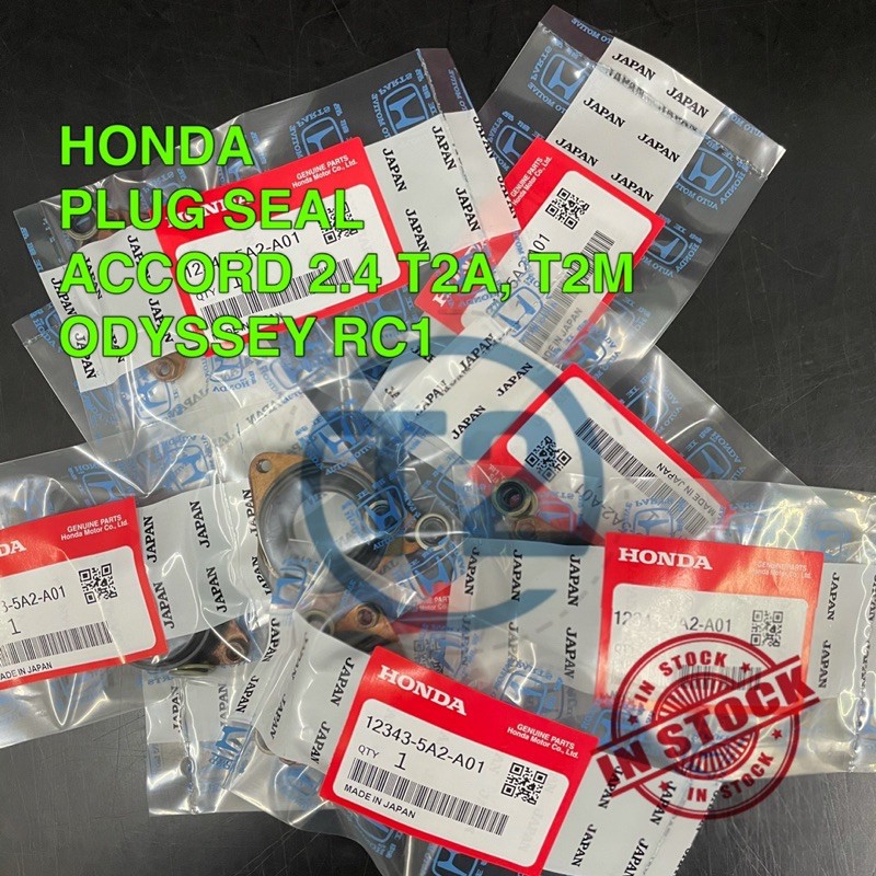 Honda Accord 2.4 T2M , T2A, Odyssey RC1 Plug Seal (1 PC)