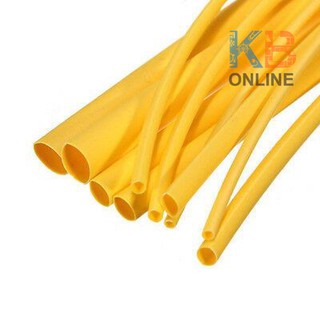 ท่อหดเรือสีเหลือง 1/2" x 48"Marine Heat Shrink Tube Yellow 1/2" x 48"