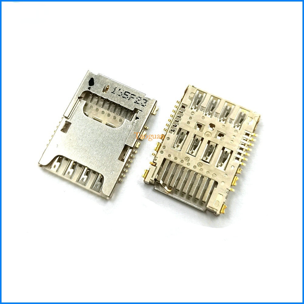 Coopart ใหม่ซิมการ์ด SD TF Card ซ็อกเก็ตถาดสําหรับ LG G3 D855 F400 LGG3 F350LKS D858 D857 G4 H818 F2