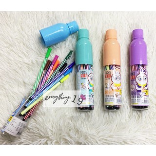 สีเมจิก ปากกาเมจิก  12 สี พร้อมกระปุก (BA067)