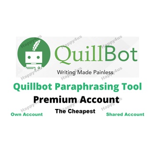 [Self Redeem] Quillbot Premium Account Paraphrasing Tool Cheapest!!!
