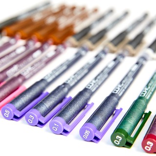 ปากกาหัวเข็ม Copic Multiliner Pen สีต่างๆ