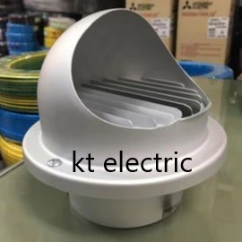 MITSUBISHI P-13FAT1T ฝาครอบ ฝาครอบปลายท่อ โลหะ กลม สำหรับท่อขนาด 4 นิ้ว / G-FLOW ฝาครอบปลายท่อ พลาสติก 4 นิ้ว / 6 นิ้ว