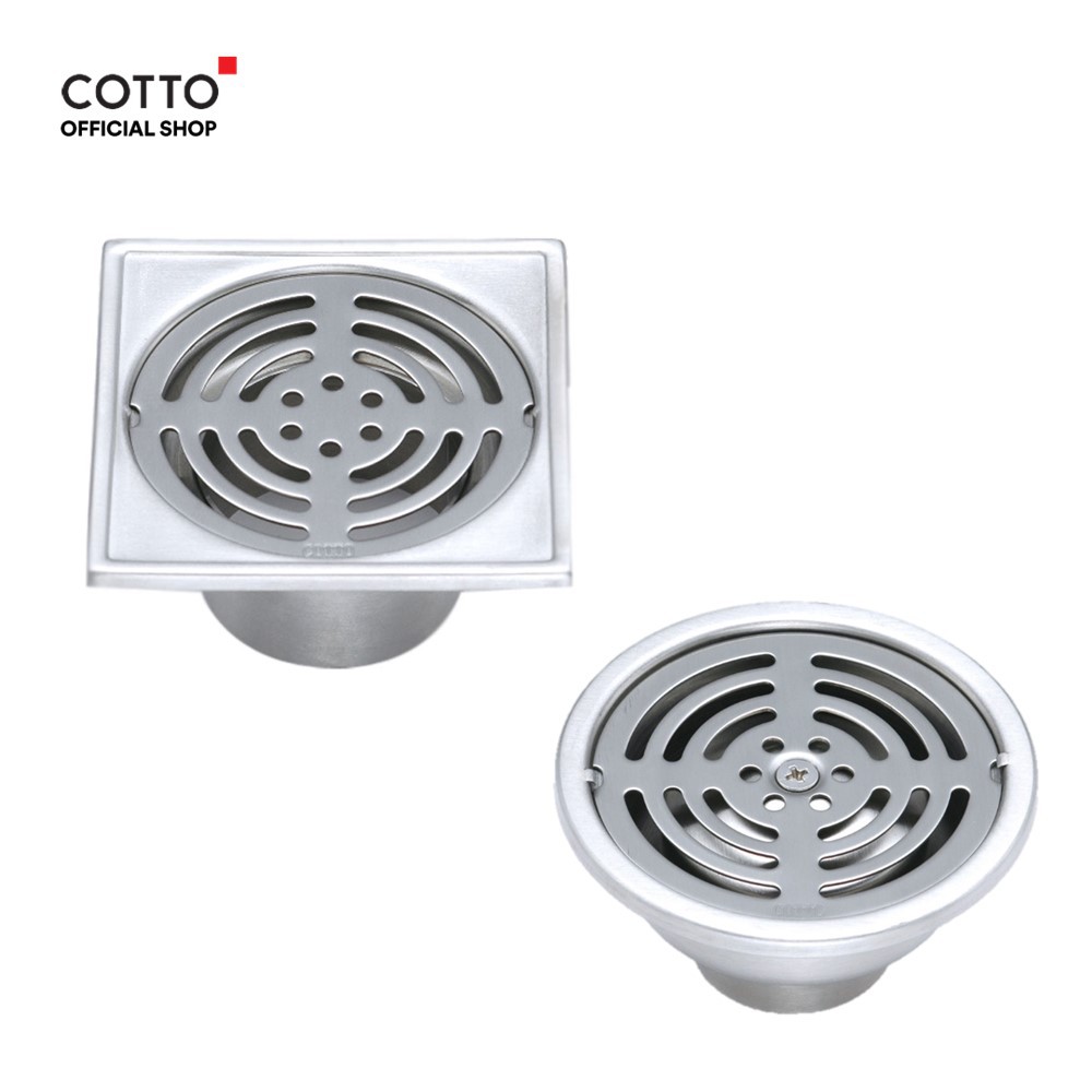 COTTO ตะแกรงสแตนเลสสำหรับท่อPVCขนาดระหว่าง 1.5″-3.5″ หน้าแปลนระหว่าง 3.5″-4.8″ CT640*