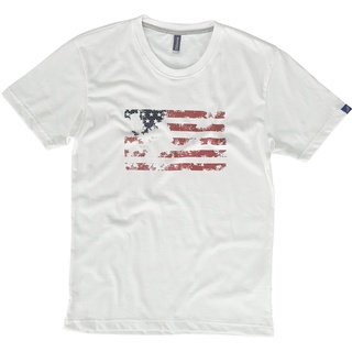 เสื้อยืด  Airborne CLASSIC VINTAGE Flag T-SHIRT ผ้า SupremeSoft