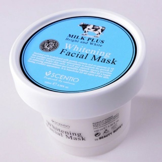 Beauty Buffet มาส์กน้ำนม 100 ml Scentio Milk Plus Bright and White Whitening Facial Mask 100ml เซนทิโอ มิลค์ มาส์กนม