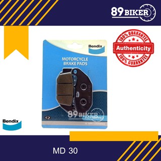 ผ้าเบรค BENDIX General CT MD30 ดิสก์หลัง รุ่น Honda CRF250 CBR150R(ปี11-19) MSX125 MSX-SF