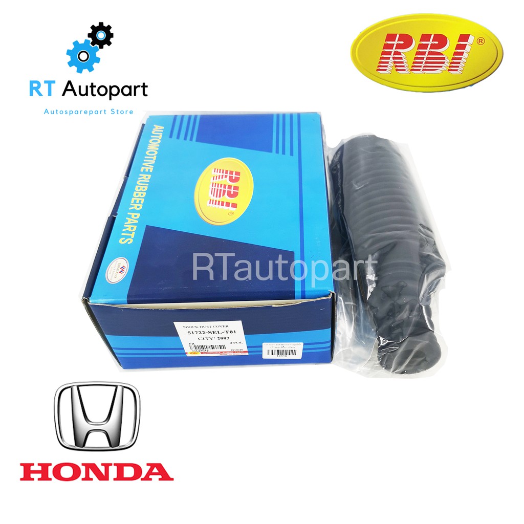 RBI กันกระแทกโช้คหน้า Honda City ZX Jazz GD ปี03-08 Freed / กันฝุ่นโช้ค กันกระแทกโช้ค / 51722-SEL-T01