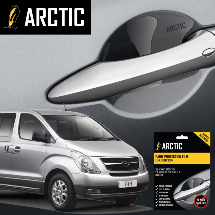 ARCTIC ฟิล์มกันรอยเบ้ามือจับรถ Hyundai H1 (2008-2023) 4 ประตู