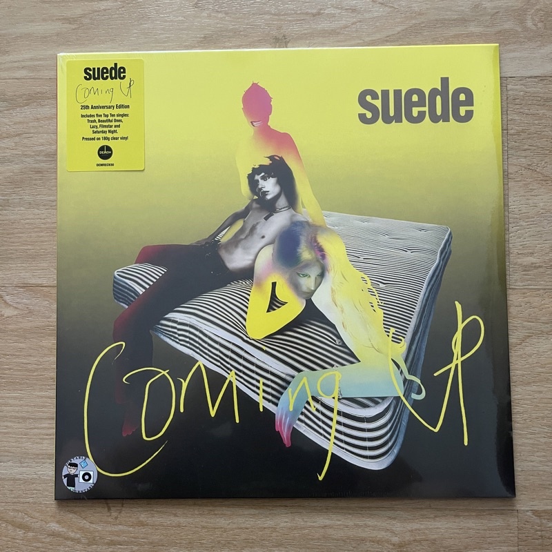 แผ่นเสียง Suede – Coming Up ,**Clear Vinyl, LP, Album, Reissue, แผ่นเสียงมือหนึ่ง ซีล