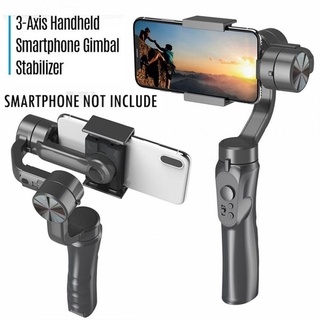 Mastersat ไม้เซลฟี่พกพา 3-Axis Handheld Gimbal Stabilizer Phone ไม้เซลฟี่กันสั่น ใช้ได้กับมือถือทุกรุ่น กล้องแอคชั่น 360