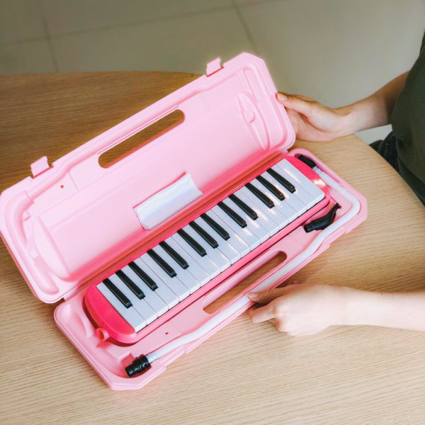 Melodian 32คีย์ เมโลเดี้ยน เมโลเดียน พร้อมกล่อง สายเป่า เสียงดีไม่เพี้ยน เหมาะสำหรับเด็ก