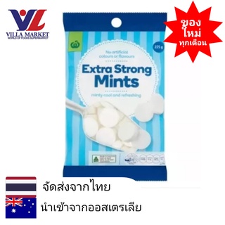 Woolworths extra strong mint 225 g