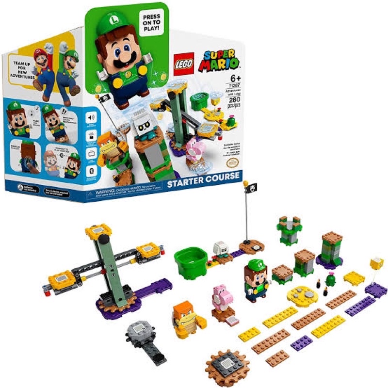 Lego Super Mario 71387 Adventures with Luigi Starter Course