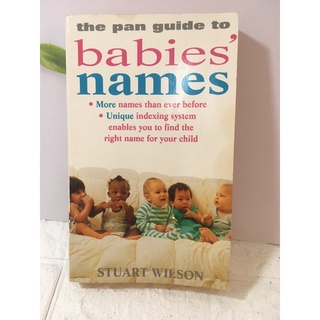 the Pan guide to babies ‘names ปกอ่อนเล่มหนา(ตำหนิ)